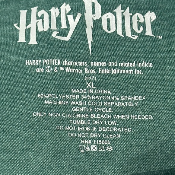 Harry Potter, tank top shirt, green, XL - Picture 3 of 6